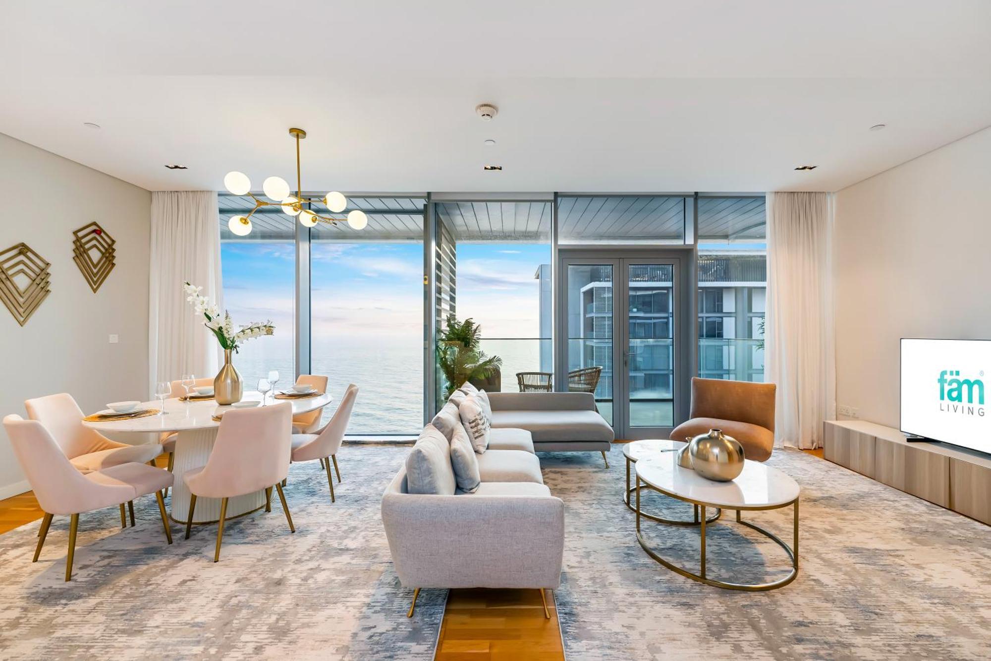 Apartament Fam Living Bluewaters - Island Living - Ain Dubai & Sea View Zewnętrze zdjęcie