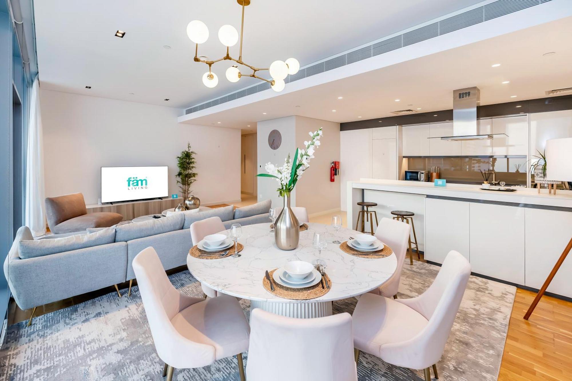 Apartament Fam Living Bluewaters - Island Living - Ain Dubai & Sea View Zewnętrze zdjęcie