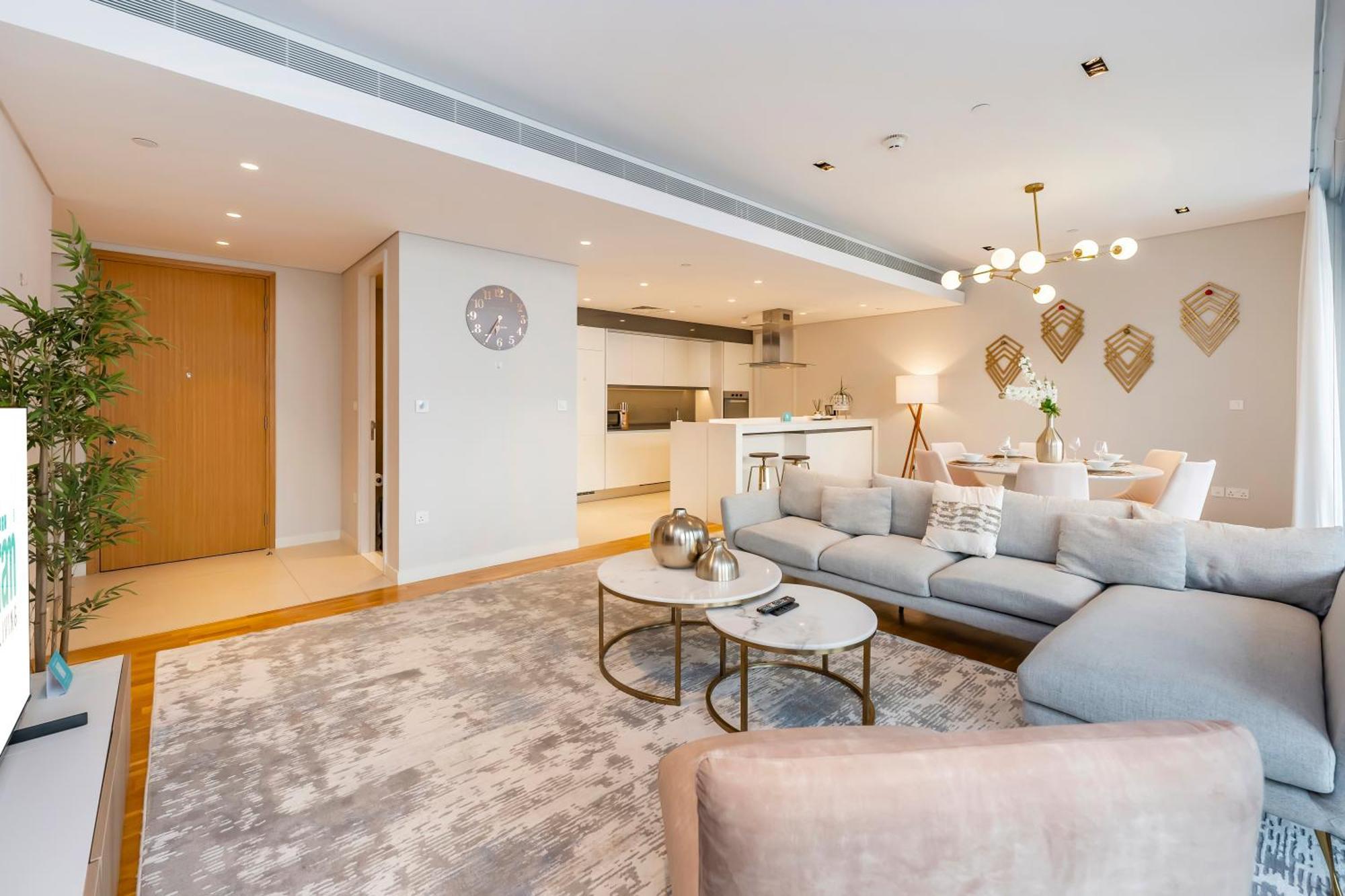 Apartament Fam Living Bluewaters - Island Living - Ain Dubai & Sea View Zewnętrze zdjęcie